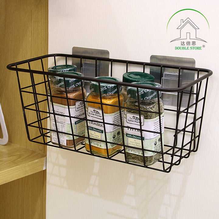 Elevate Your Kitchen Organization with the Kitchen Hanging Basket Rectangular Storage Box