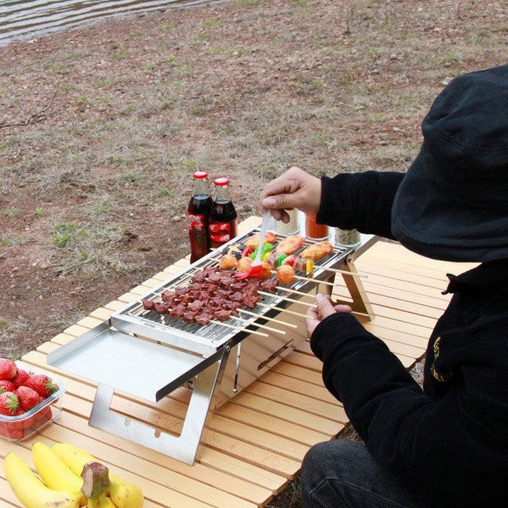Elevate Your Outdoor Cooking with Our Stainless Steel Barbecue Grill