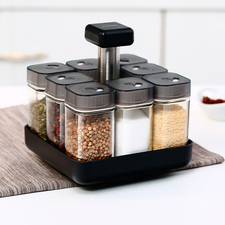 Transform Your Kitchen with Our Glass Spice Jar Organizer