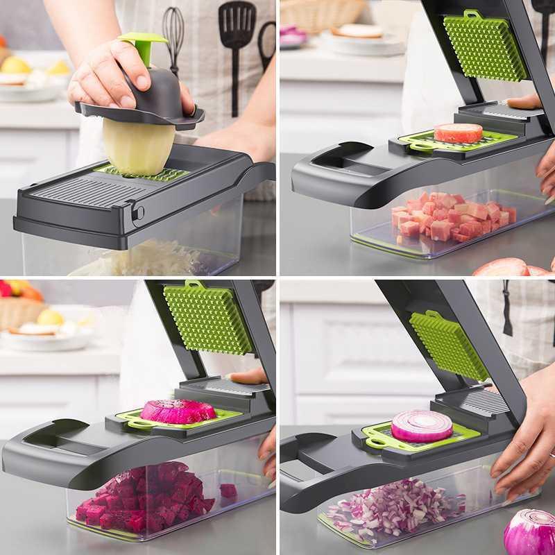 Vegetable Cutter And Shredder Kitchen Gadget