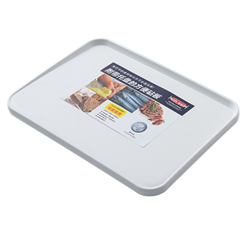 Double Sided Plastic Cutting Board Mold Resistant For Fruit Cutting