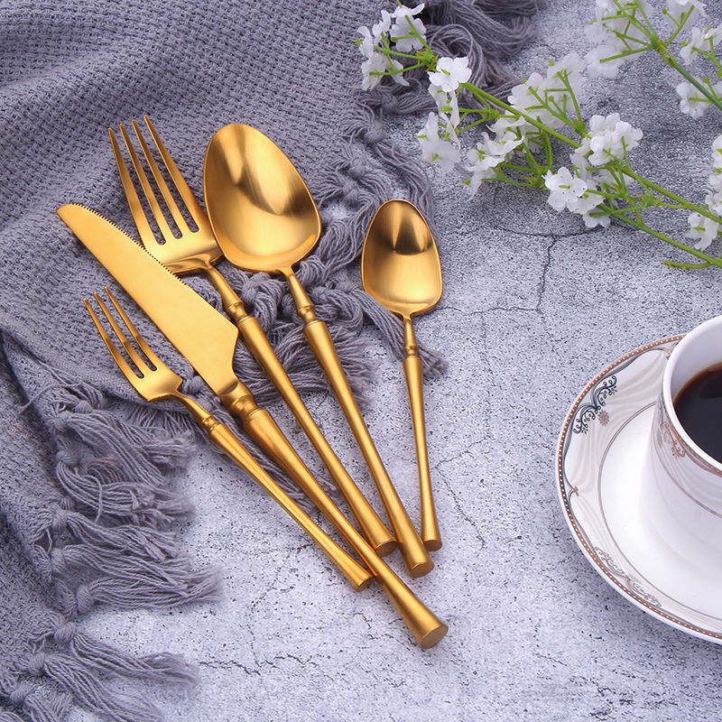 304 Stainless Steel Cutlery Set Five Piece Dining Utensils