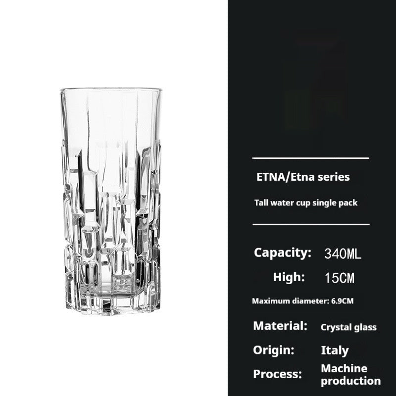 Crystal Glassware Set For Elegant Home Beverage Serving