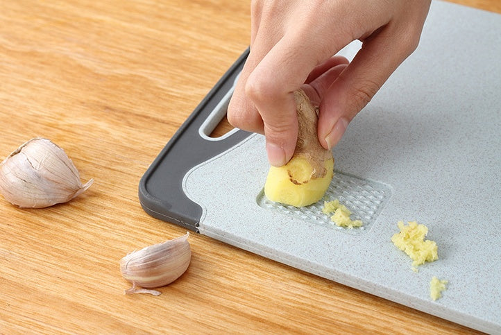 Fruit-Shaped Wheat Straw Cutting Board Durable Kitchen Surface