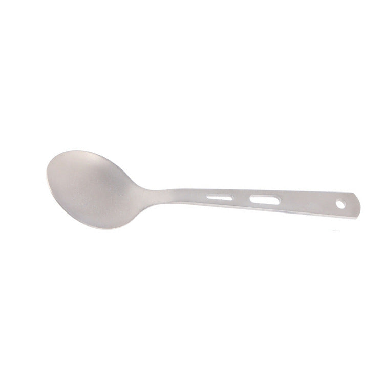 Travel Titanium Cutlery Set Portable Lightweight Utensils