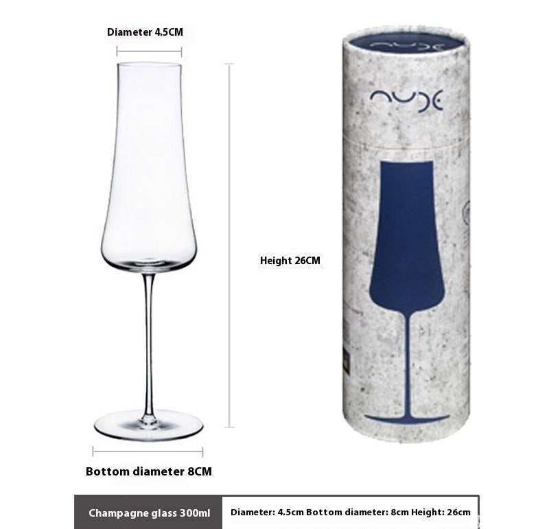 Ultra Thin Crystal Goblet Large European Style Glass