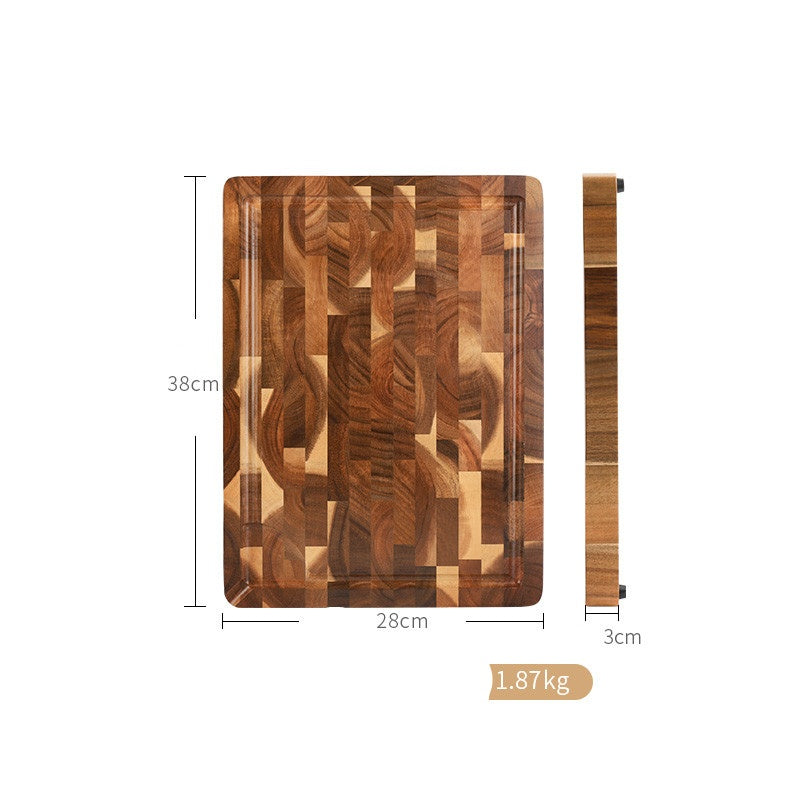 Acacia Wood Cutting Board Durable Kitchen Chopping Surface