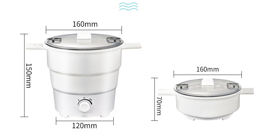 Multifunctional Mini Electric Cooker Noodle Rice Pot for Dorms