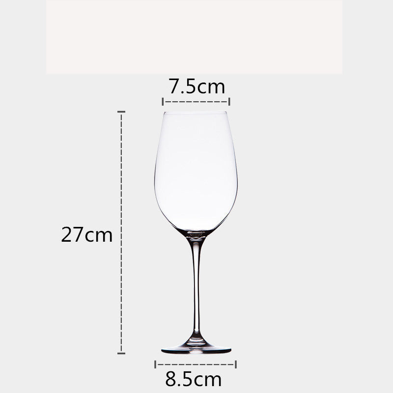 One Piece Crystal Glass Goblet For Elegant Beverage Serving