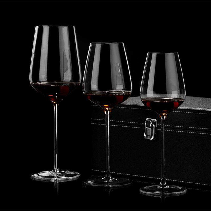 One Piece Crystal Glass Goblet For Elegant Beverage Serving