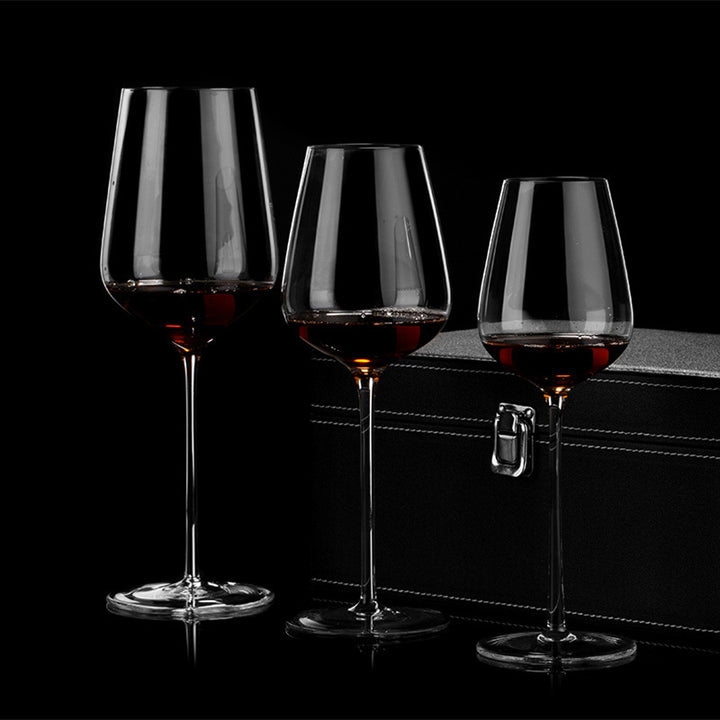 One Piece Crystal Glass Goblet For Elegant Beverage Serving