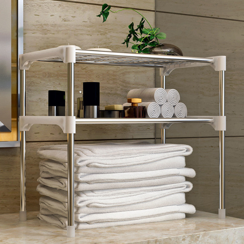 Multipurpose Kitchen Microwave Shelf Rack With Storage Organizer