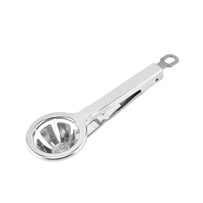 Stainless Steel Egg Cutter Hexagonal Slicer Kitchen Gadget