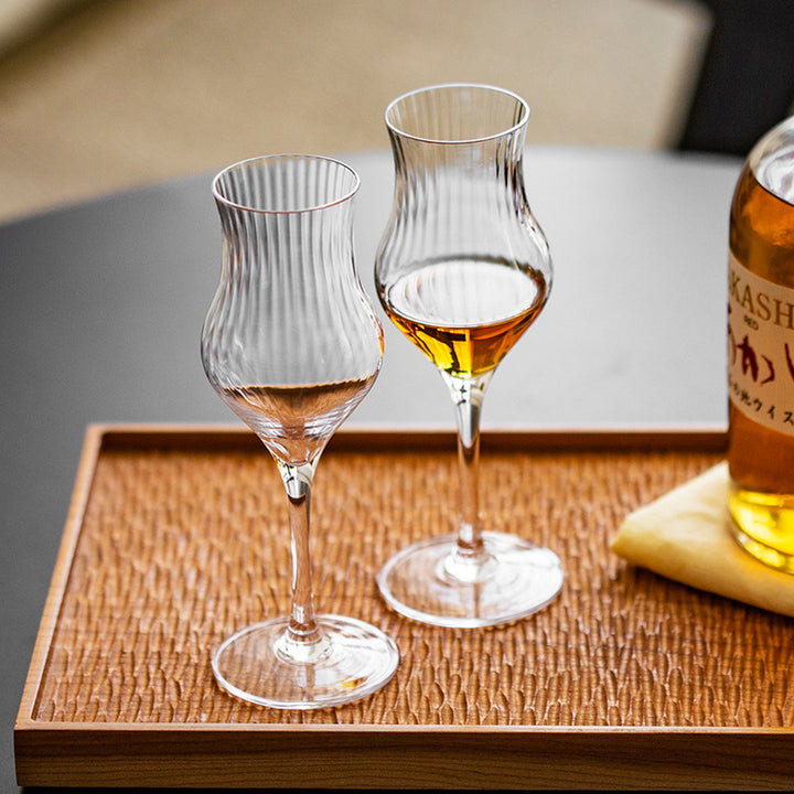Tulip Crystal Wine Glass