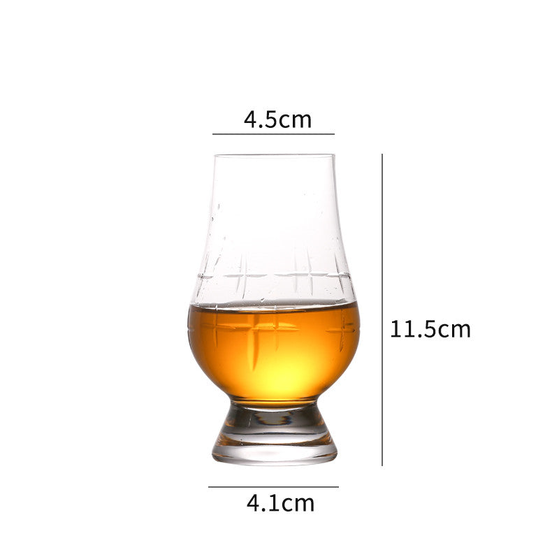 Crystal Tulip Glass For Elegant Beverage Tasting And Serving