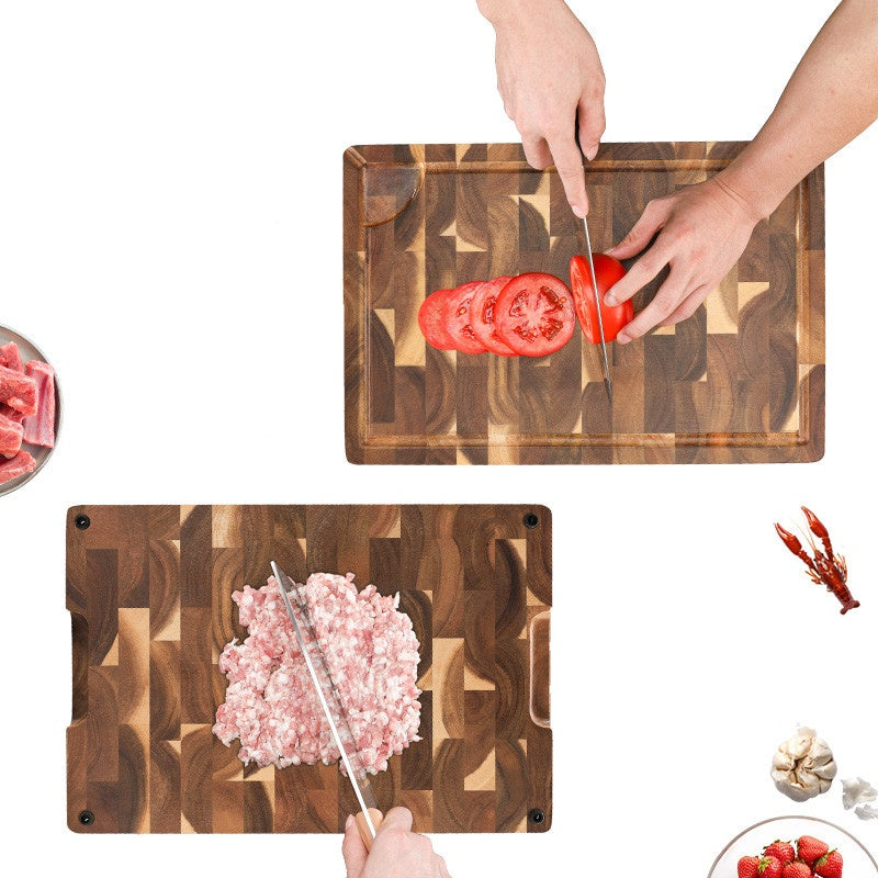 Acacia Wood Cutting Board Durable Kitchen Chopping Surface