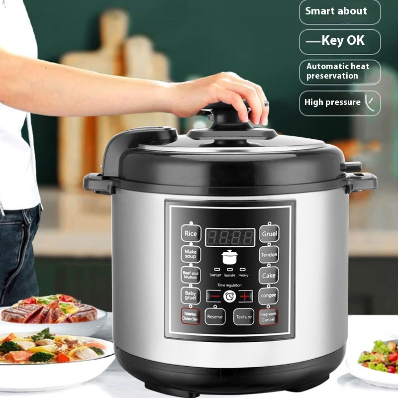 5L Multi-Function Electric Pressure Cooker with Timer for Home