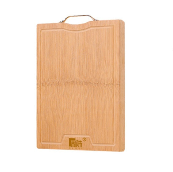 Whole Bamboo Carbonized Cutting Board For Kitchen Food Preparation