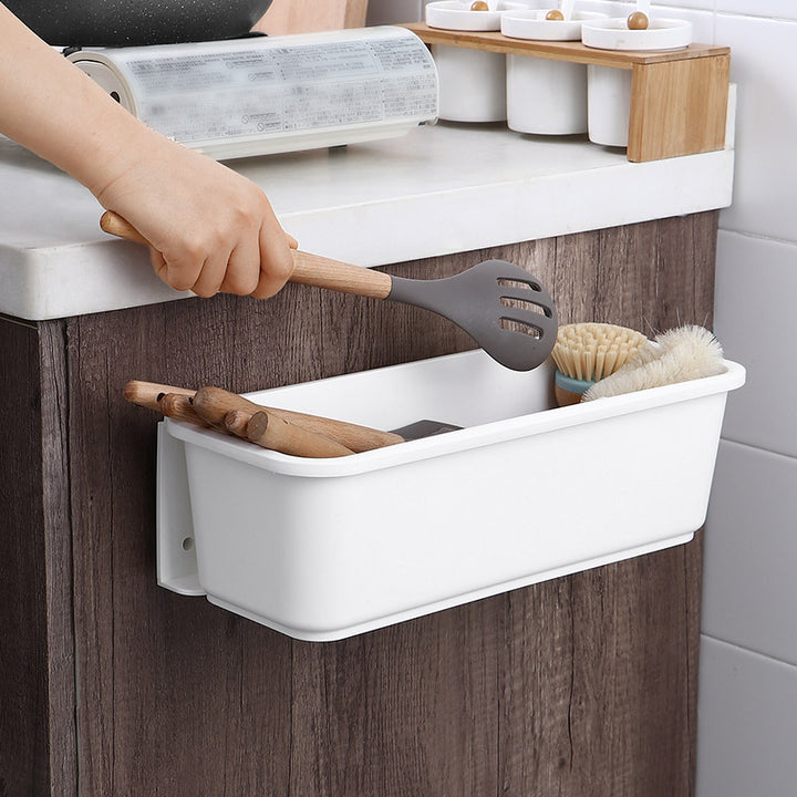 Kitchen Storage Rack With Drawer Organizer Wall Mounted Stand