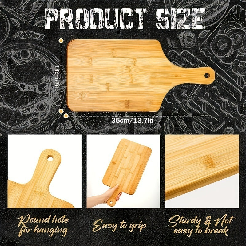 Household Bamboo Pizza Board Cutting Board