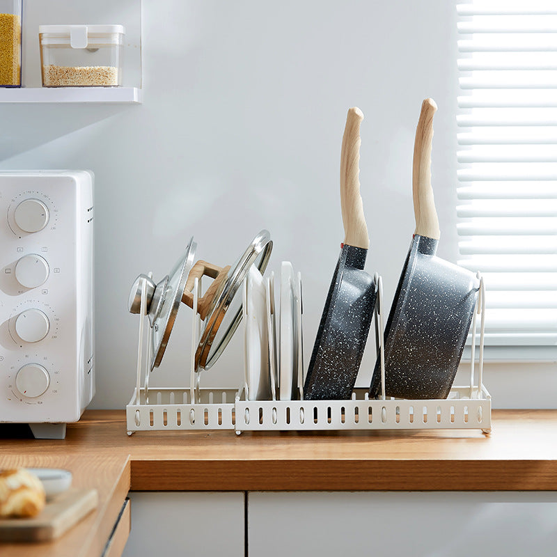 Type Storage Rack Household Telescopic Kitchen Rack