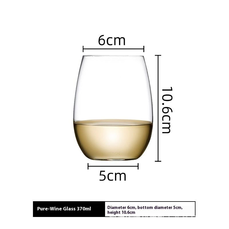Lead Free Crystal Tumbler Glass For Home Beverages