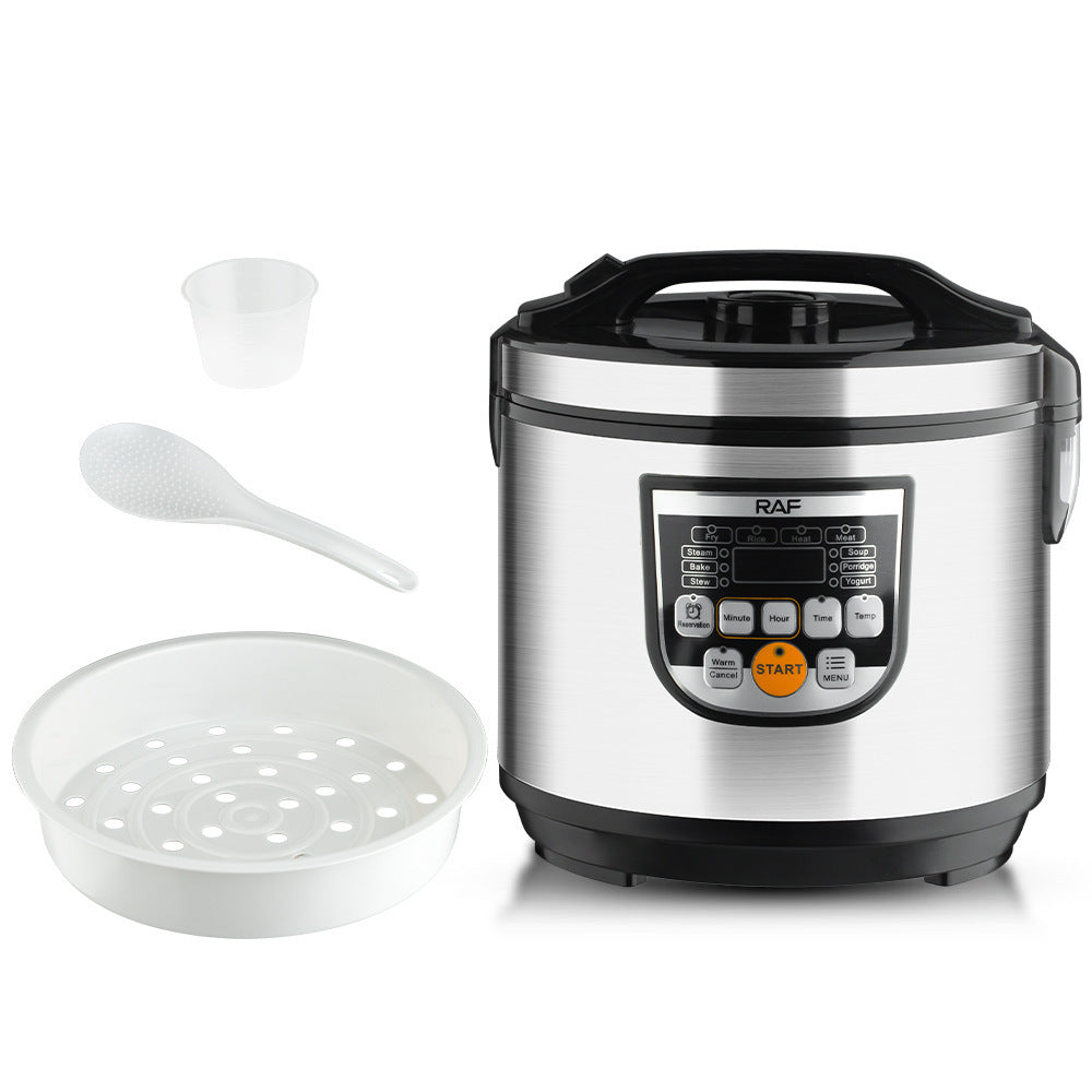 5L Multifunctional Large Capacity English Smart Rice Cooker