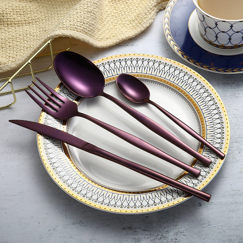304 Stainless Steel Cutlery Set For Western Dining
