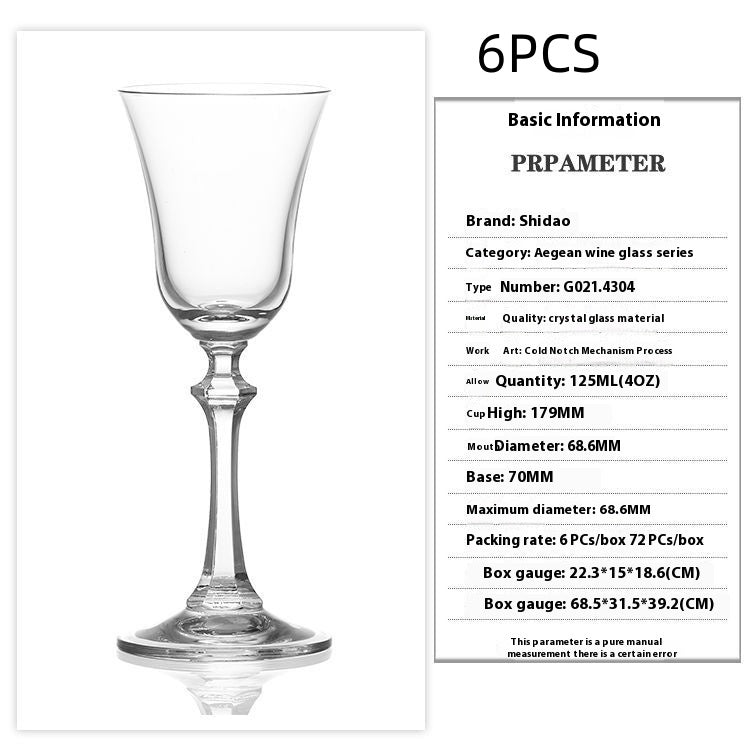 Tulip Dessert Wine Crystal Glass