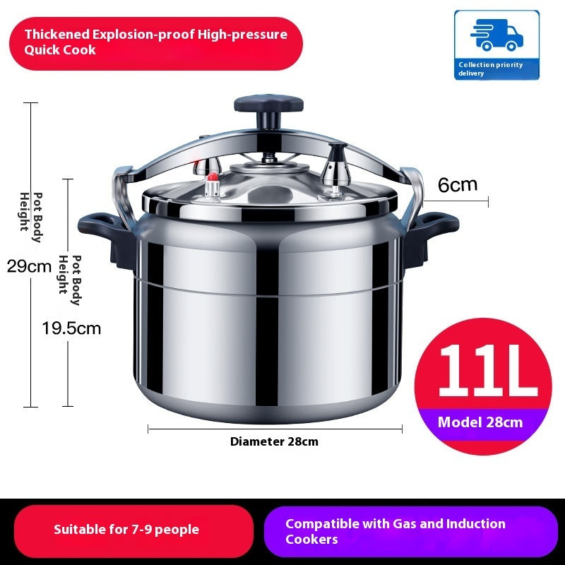 Large Capacity Explosion-Proof Pressure Cooker Home Gas Stove Pot