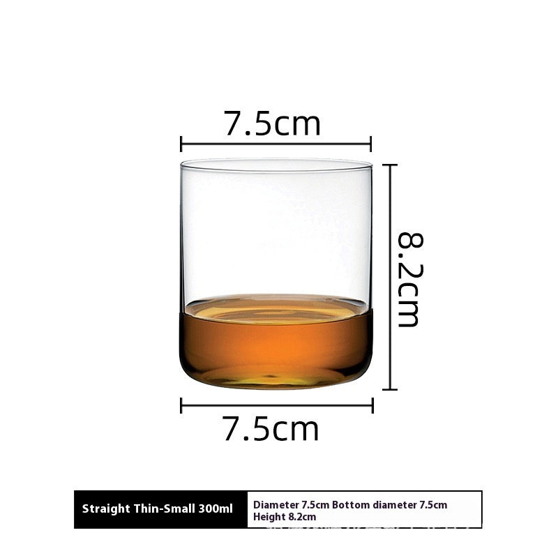 Lead Free Crystal Tumbler Glass For Home Beverages