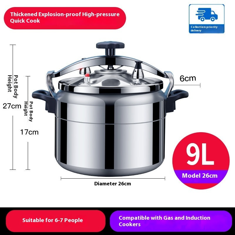 Large Capacity Explosion-Proof Pressure Cooker Home Gas Stove Pot