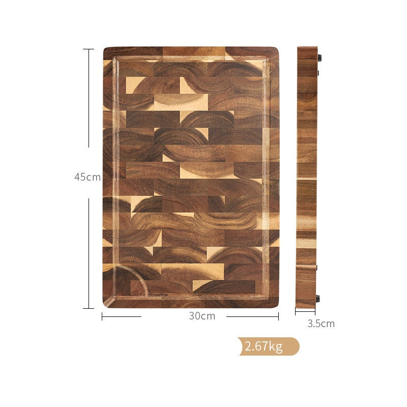 Acacia Wood Cutting Board Durable Kitchen Chopping Surface