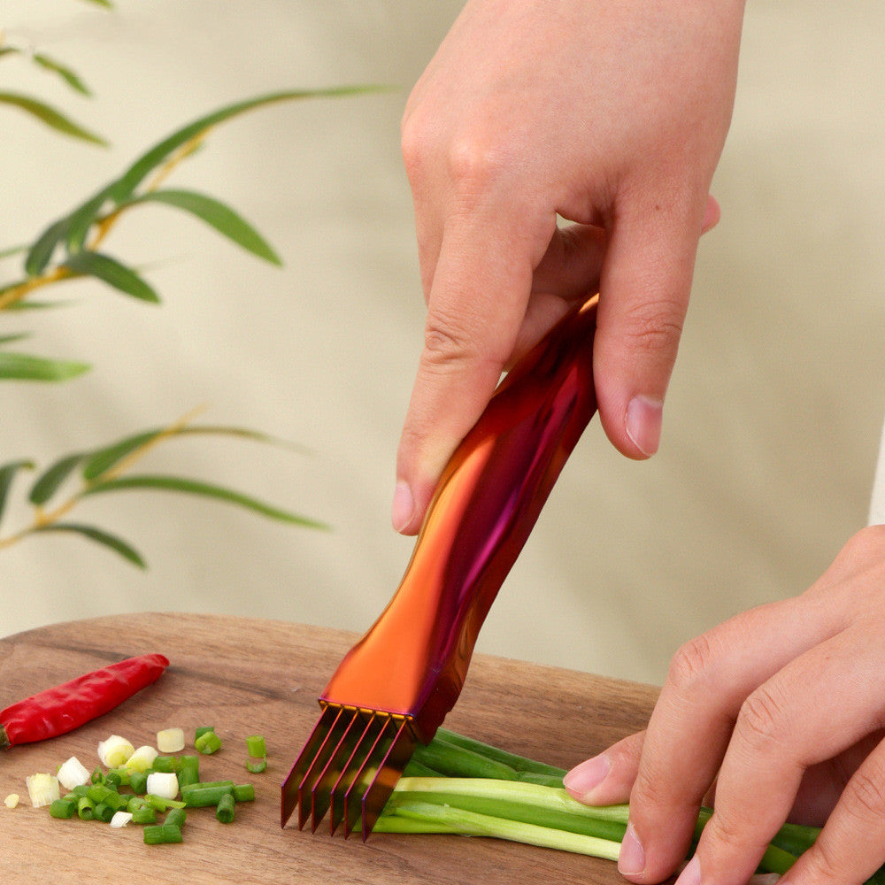 Creative Green Onion Shredder Kitchen Chopper Gadget