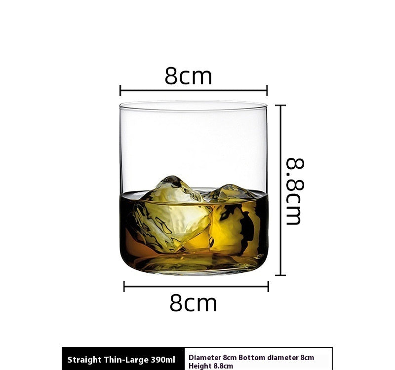 Lead Free Crystal Tumbler Glass For Home Beverages
