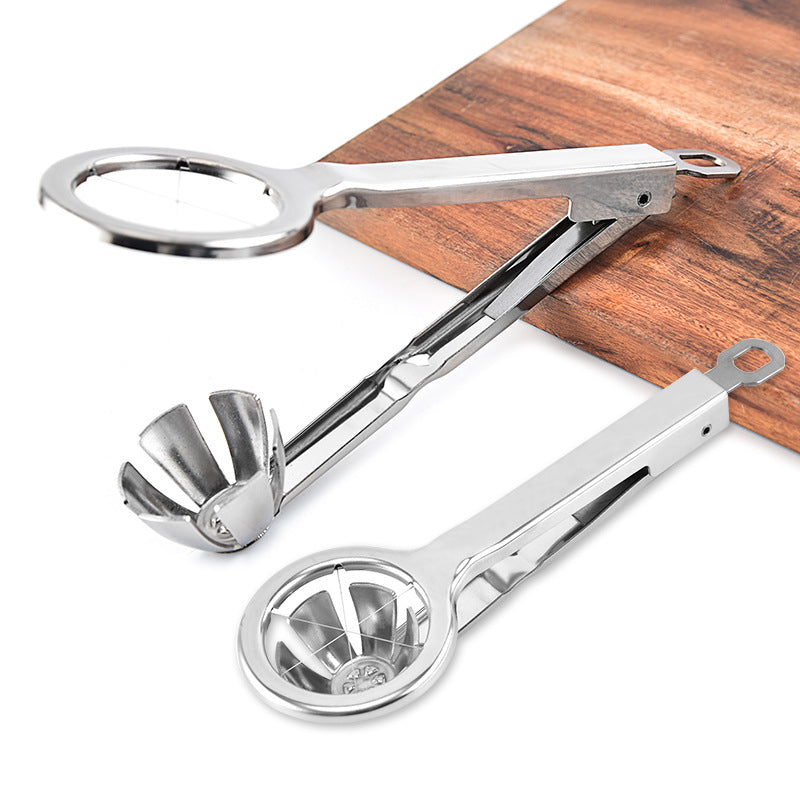 Stainless Steel Egg Cutter Hexagonal Slicer Kitchen Gadget