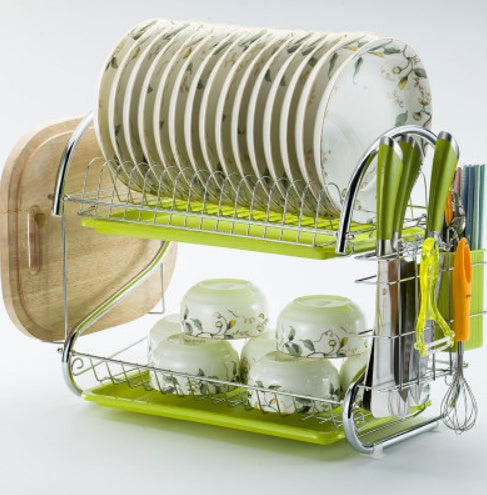 Kitchen Dish Rack Storage Shelf Organizer