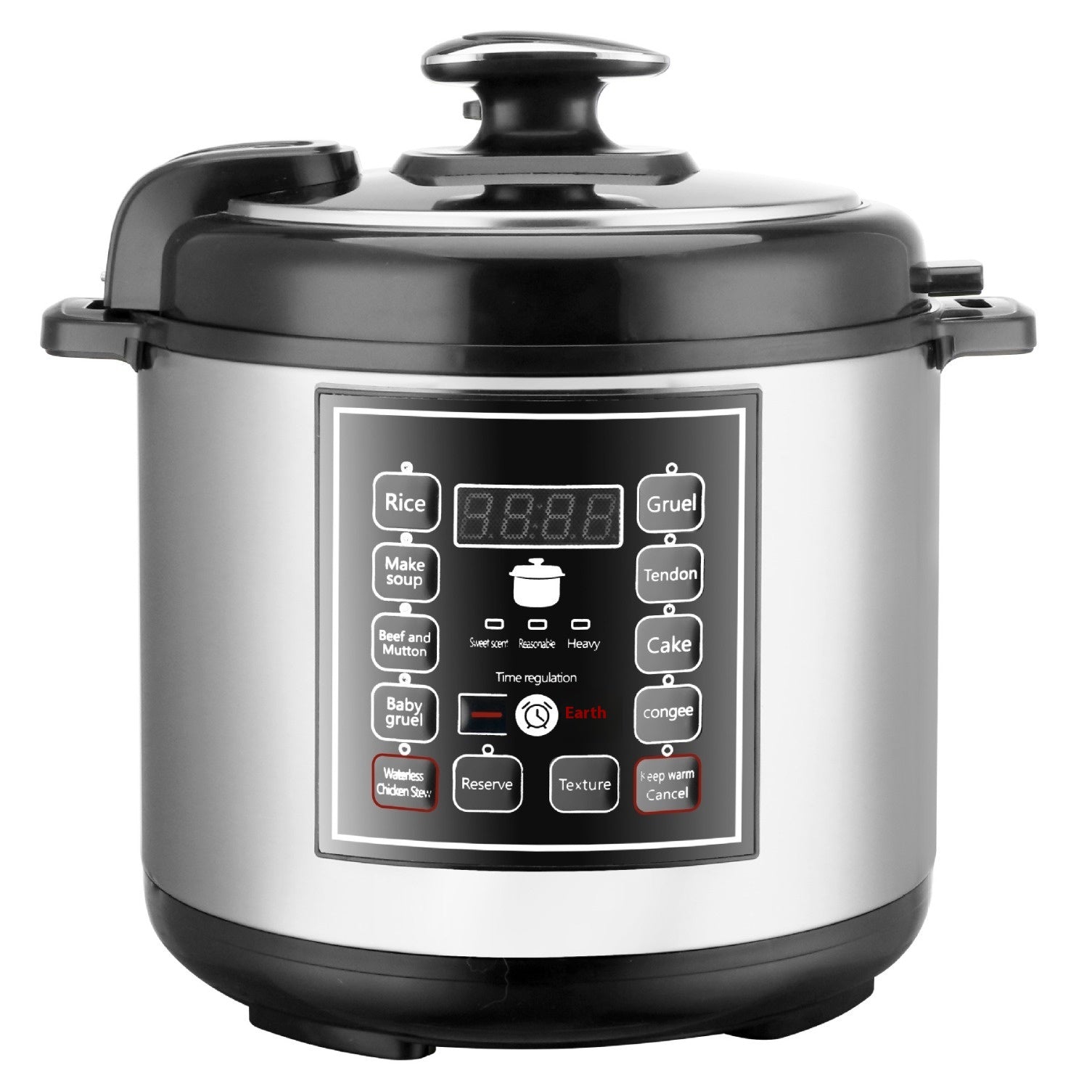 5L Multi-Function Electric Pressure Cooker with Timer for Home