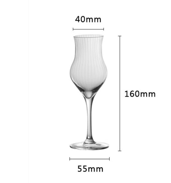 Tulip Crystal Wine Glass