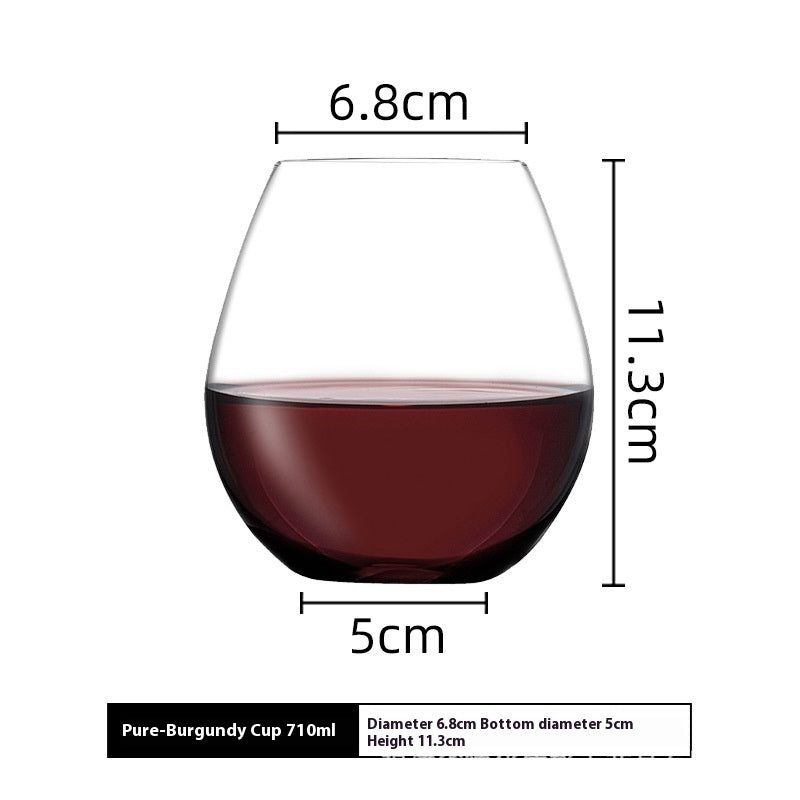 Lead Free Crystal Tumbler Glass For Home Beverages