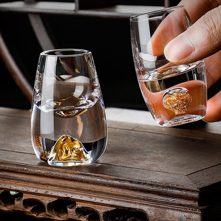 High End Crystal Glass Goblet For Elegant Beverage Serving