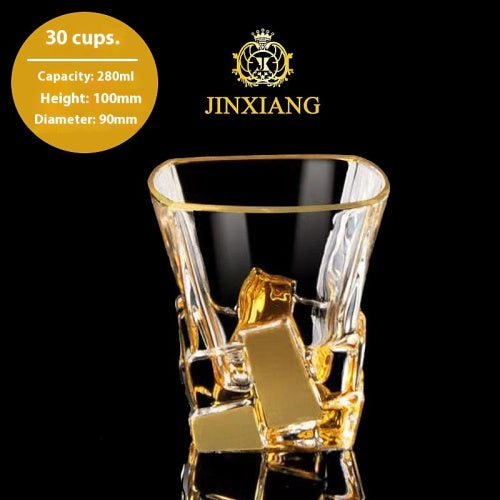 Household Handmade Crystal Glass Wine Glass
