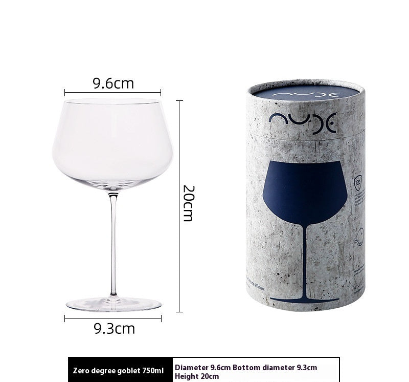 Ultra Thin Crystal Goblet Large European Style Glass