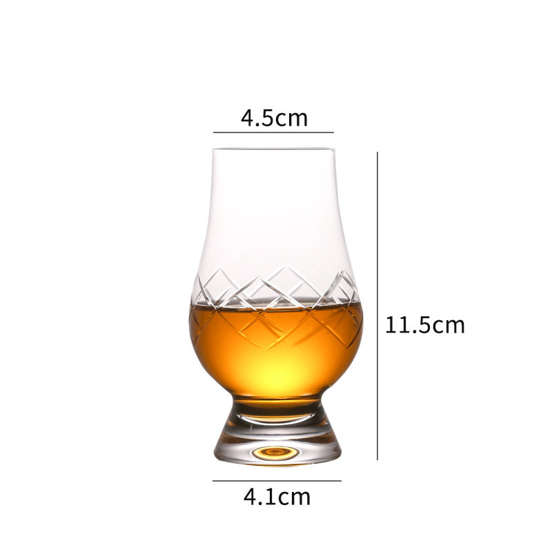 Crystal Tulip Glass For Elegant Beverage Tasting And Serving