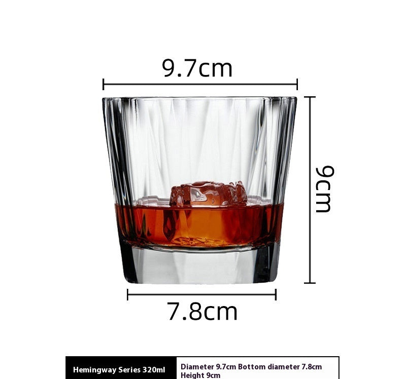 Lead Free Crystal Tumbler Glass For Home Beverages