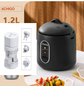 Mini Rice Cooker Low Power Non-Stick Inner Pot for Dorms