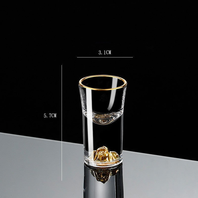 High End Crystal Glass Goblet For Elegant Beverage Serving