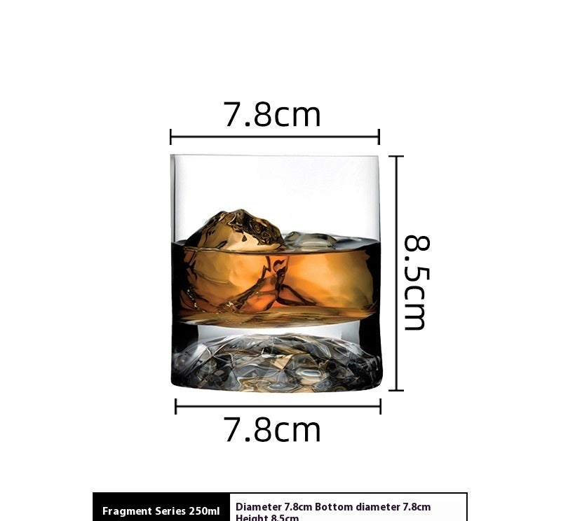 Lead Free Crystal Tumbler Glass For Home Beverages