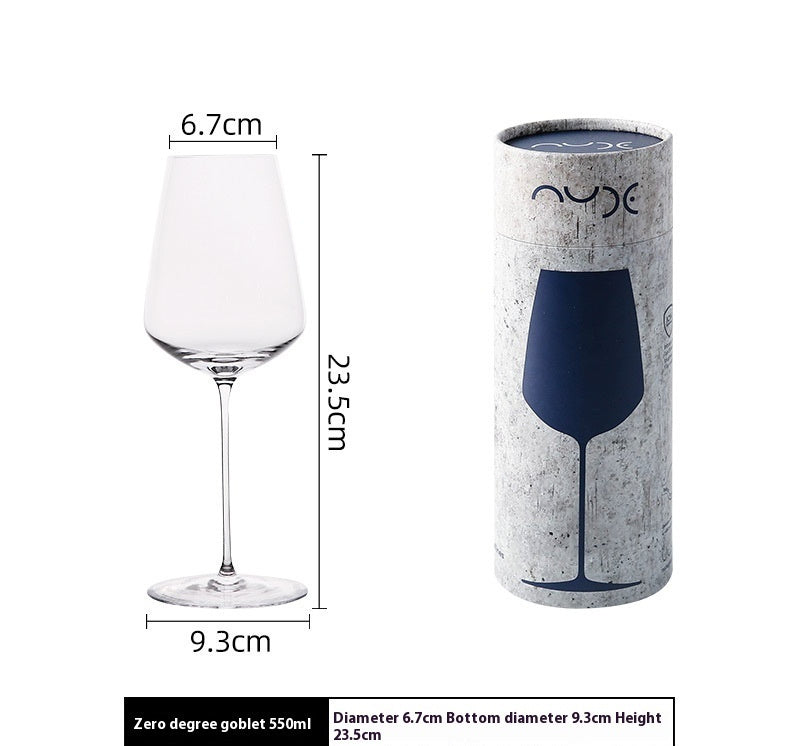 Ultra Thin Crystal Goblet Large European Style Glass