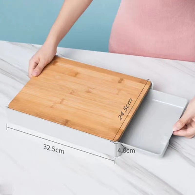 Large Bamboo Cutting Board Durable Kitchen Chopping Surface